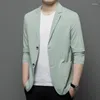 Erkek Suit Z206-SUT Giyim Sonbahar Sensörü Korece Versiyon İnce Single Western Business Rahat Servis Erkekler
