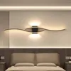 Wandlampe moderne LED LED LEGHLAGE SCHWARZE SCHLAFT LELLE Bad Eitelkeiten über den Spiegel für den Flur im Wohnzimmer