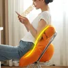 Подушка плюш Большой спинок с чтением поясничный стул для поясничного стула с диван с руками треугольный кровать