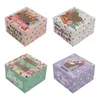 Gift Wrap 12 of the best candy boxes ever made with transparent window paper chocolate gift box and Mothers Day party discount decorationQ240511