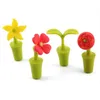 Flower Silicone Wine Bottle Stopper Beer Cork Gemak Champagne Sealing Kitchen Bar Accessories 240428