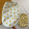 Abbigliamento per cani orso estivo stampare abiti da pet vestiti per abbigliamento per cani morbidi giubbotti chihuahua ragazza pug York orsacchiotto