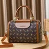 Fashion Boston Womens Bags Large Capacity Luxury Designer Handbag Quality Leather Single Shoulder Crossbody Bag women 240510