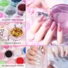 Nail Art Kits Acrylic Nail Kit All-in-One Beginner Nail Kit Acrylic Powder and Liquid Set with Acrylic Nail Brush Kit Acrylic Set T240510