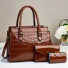 2 PICP/STACH SACOS DE LUZULO PATENTE CHAETELS BONDAS DESIGNER CROCODILE PROMUTOR MULHERM MULHER ombro Bolsa de Crossbody Bolsa Novos bolsas mensageiras para meninas bolsas de embreagem