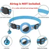 Anti-Lost Cat Collar for Airtag GPS Tracker Protective Case With Bell Reflective Cats Halsband Kattungetillskott PET-PRODUKTER 240511