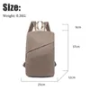 Backpack 2024 Design Simple Small Woman Casual Travel Man Rucksack Ladies Leisure Nylon School Saco para adolescentes