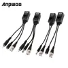 ANPWOO 1 paire BNC à RJ45 Power Power Power + AUDIO BALUN pour CCTV CAME CAME PASSIV