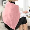 Одеяла дома с подогревом платкой подушка USB Электрическое одеяло плюшевая фланелька быстрого хогар декорация