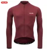 Fan tops Tees Autunno Ultra-sottile maglietta a maniche lunghe camicia sportiva di alta qualità Abbigliamento da corsa spandex di alta qualità Abbigliamento per moto estate Q240511