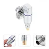 Bathroom Sink Faucets Shut Off Water Anglesink Turn Toilet Ministop Washing Machine Fitting Plumbing Crimp Splitter Manual 1 2 Inch