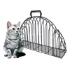 Cat Carriers anti-grab kitten wassen bad metalen kooi 2 deur lichtgewicht doucherdroger huisdier benodigdheden dropship