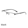 Lunettes de soleil Frames 2024 Titanium Alloy Man Square Glasses Frame Prescription Optical Eyeglass 919-929