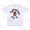 BAPESTARSシャツグラフィックTシャツDES HOMMES TSHIRTSカジュアルTシャツLuxe Summer Clothing Camisetas Hombre Clothing半袖デザイナーティーシスターラグジュアリーシャツ