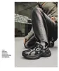 Chaussures de papa à semelles épaisses populaires Femmes Nouvelles chaussures décontractées de Chine-Chic Sneakers à lacets blancs baskets à quatre styles
