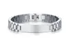 Fashion Mens Armband Rostfritt stål Made Scratch Resistant ID Armband för män Armband Pulsera Jewelr5301476
