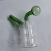 5pcs Bubbler Oil Burner Glass Percolator Difusor Tubos de água Bolhas Bolhas Bubblers Recicle filtro mini tubos de fumantes portáteis