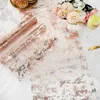 2/1pack Sparkle Table Runners Золото/Серебряная блеска блеска. Металлическая фольга Тонкая сетчатая вечеринка день рождения свадебный рождественский декор 240509