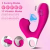 Autres éléments de beauté de la santé puissant 15 modes de vibration Dildo Vibrateur pour femmes G Spot Clitoris Clit Stimulator de vide Femme Toys Femme pour adultes 18 T240510