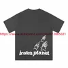 T-shirts voor heren Puff Print Hearts Love Broken Planet T-shirt Men Women T-shirt Top H240508
