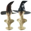 Witch Cap Ruched Accessory Large Women's For Holiday Halloween Party Dark Medieval Wizard Hat Cosplay Hats 929 s