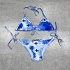 Bikini de maillots de bain pour femmes Bikini Summer Beach Swimsuit Fashion Sexy Unwear Swimwear Split Bikini Taille S-XL # 400