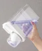 Bottiglie di conservazione Distributore di polvere Scatola di lavaggio trasparente Live