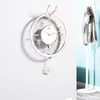 Corloges murales Batterie à grande taille Acrylique Originalité Fashion Living Room européen Reloj Pared Decorativo Décoration de maison