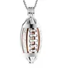 Chains American Football Crémation Bijoux pour cendres Femmes Collier Men Collier Agréables Mémorial en acier inoxydable URN4440199