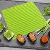 食器セットがシリコン寿司ロールツールローリングマットメーカーを供給する