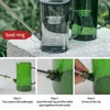 1L15L Långt pipvattning kan plastblommor krukut vattenkokare rostfritt krökta munträdgård Planting Sprinkler Bottle 240507