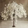 Hauteur 1,2 m couronnes nouvelles fleurs décoratives de cerisier artificiels simulation arborescence fausse pêche arbres ornements art et centrage de mariage fy8659 s