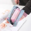 Stume da stoccaggio Tasco tovagliolo sanitario Weepks Women tampone tampone impermeabile per trucco portatile portafoglio porta auricolare cavi cavi Organizzatore