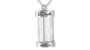 Éternité Jewelry Glass Sherglass Urn Collier For Ashes Cremation Urns Pendant avec O Chain Brother Dad Mom Pet6687088