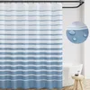 Shower Curtains Curtain Waterproof Bathroom Drapes Kids Irregular Striped Cutain For Summer 70x72 Inch 1 Panel