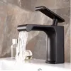 Bathroom Sink Faucets High Quality Brass Material ORB Finish Single Lever Water Fall Tap Basin Faucet