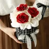 Dekoratif çiçekler el yapımı ölümsüz simülasyon sabunu gül buket bitmiş öğe ev dekorasyon doğum günü düğün sevgililer günü hediye