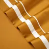 Sängkläder uppsättningar 37 1000TC egyptisk bomullsbädd sängbäddsguld Guldgrå Burgogne täcke kuddebolag