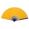 Decoratieve beeldjes Handfans Wedding Gift voor Gast Japanse kamer Decor Chinese fan Vouwen gepersonaliseerde handheld Decoration Crafts Home