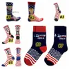 Favor 2024 Trump MAGA Party President Letter Stockings Striped Stars US Flag Sport Socks 0418 0423 0517