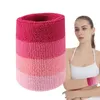 Suporte de pulso Tennis Wrists Sweat Absortion Gradient Band for Protection Sports Sports Yoga Running Table