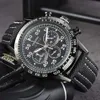 남성을위한 최초의 브랜드 쿼츠 시계 다기능 방수 손목 시계 비즈니스 크로노 그래프 자동 날짜 AAA 시계 240510