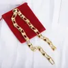 Collier de boucles d'or de style classique 18k