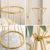 Party Decoration 1PCS Gold Metal Wedding Flower Stand Floor Vases Birthday Centerpiece Rack Dinner Table Decorations