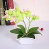 Decorative Flowers Wedding Artificial Plants Small Tree Simulation Pot Fake Potted Ornaments Home Decoration El Garden
