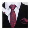 Zestaw krawata na szyję doskonałą jakość dropshipping prezent urodzinowy 8 cm krawat hanky mankiet