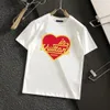 Summer Mens Designer T Shirt Casual Man Damska TES z literami Drukuj krótkie rękawy