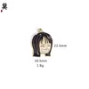 Cell cinghie cellulari fasciame cartone animato anime giapponese fai da te a sospensione porta portachiavi in lega di orecchino in lega bottino di gioielli per ragazzi accessori all'ingrosso #004