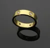 Fashion Jewerly 316L Titanium Steel 18K Rose Gold Plated Sis Love Ring For Women Man Wedding Rague 18K Gold Bijoux fin 2321909