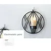 Candle Holders Nordic Style 3d Geometric Candlestick Wall Holder Sconce Matching Small Tea Light Taper Warm Home Decor